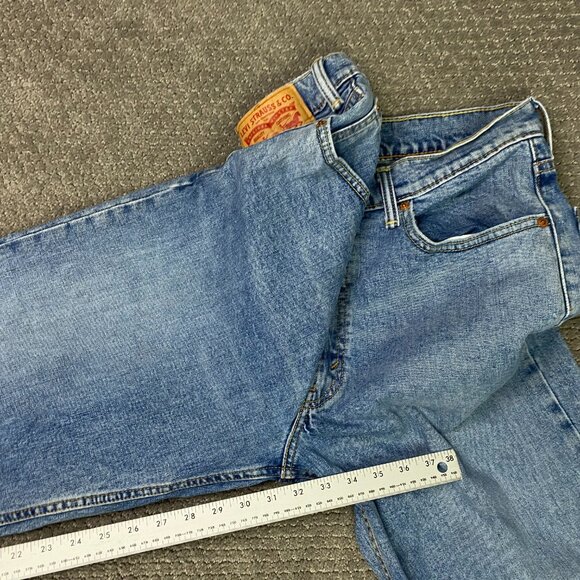 Levi's 550 Relaxed Fit Jeans Men's 34 x 32 Fits 33 x 31.5 Blue Stretch - Picture 12 of 13